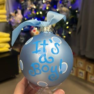 NWT “It’s a Boy” Coton Colors Ornament
